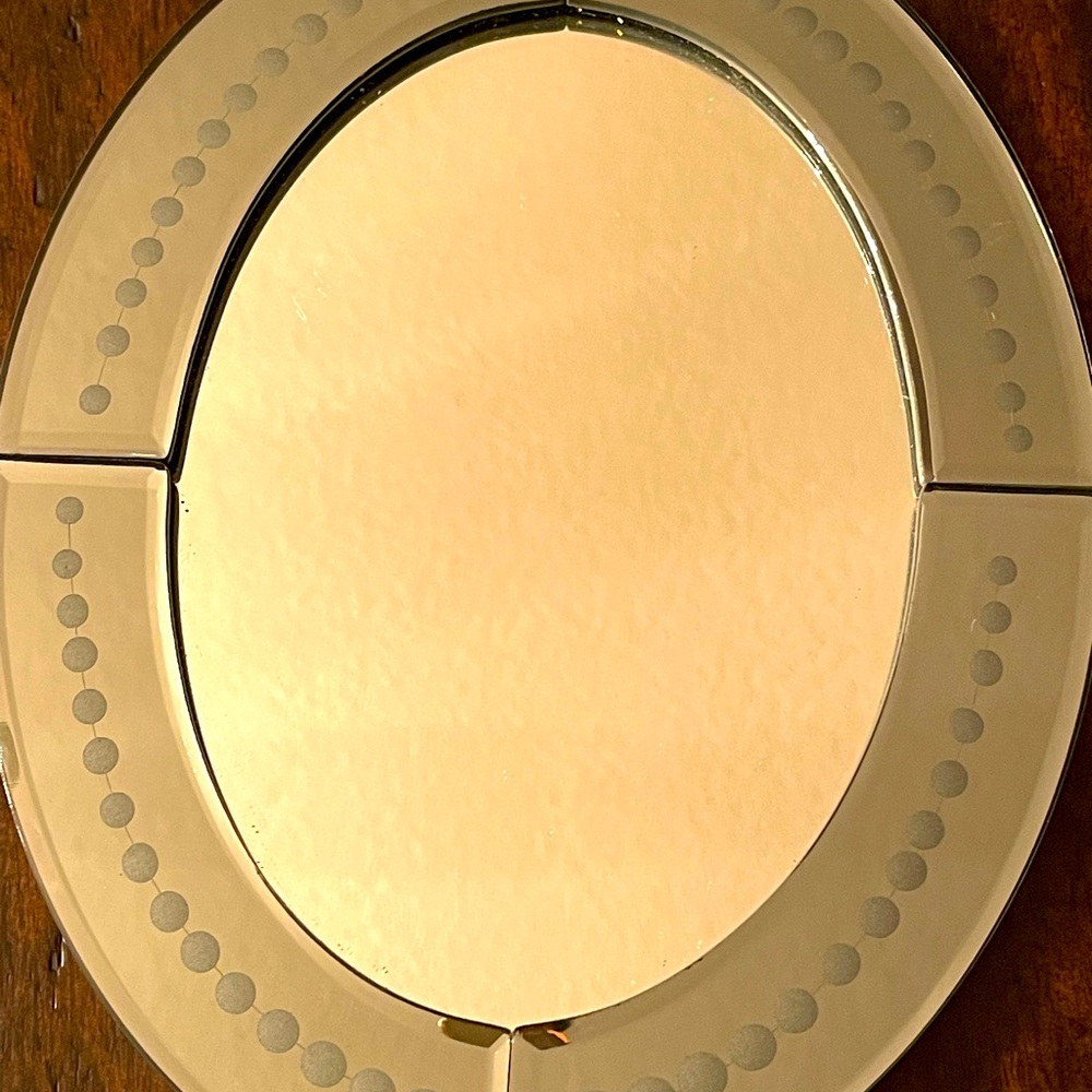 Small Oval Mirror